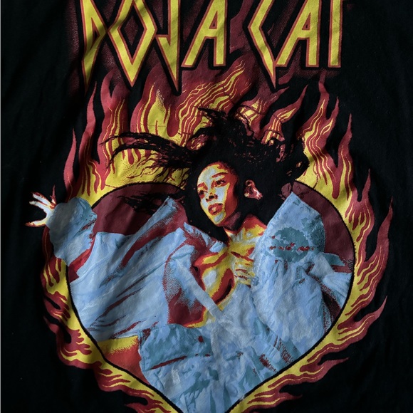 Black Doja cat graphic tee - Picture 2 of 3